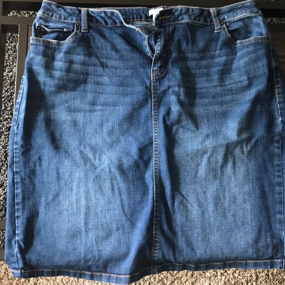 Jean skirt